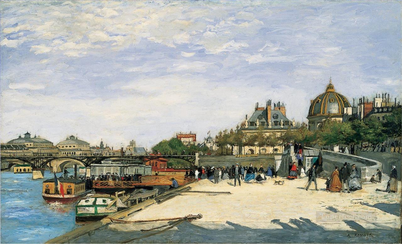el puente de las artes Pierre Auguste Renoir Pintura al óleo